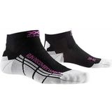 Hardloopsokken X-Socks Women Run Discovery Black White-Schoenmaat 39 - 40