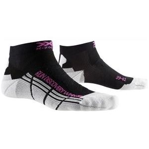 Hardloopsokken X-Socks Women Run Discovery Black White-Schoenmaat 39 - 40