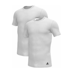 Ondershirt Adidas Men Crew Neck White (2 pack)-S