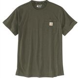 T-Shirt Carhartt Men Force Flex Pocket Basil Heather-XL