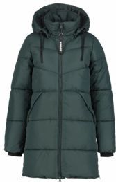 Jas Icepeak Women Adaire Dark Green-Maat 34