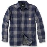 Overhemd Carhartt Men Flannel Sherpa Lined Navy-XL