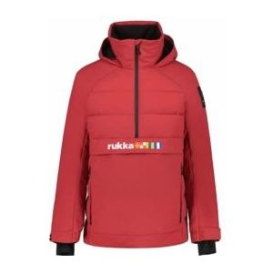 Winterjas Rukka Unisex Simpele Classic Red-M