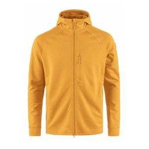 Vest Fjällräven Men Abisko Grid Fleece Mustard Yellow-XXL