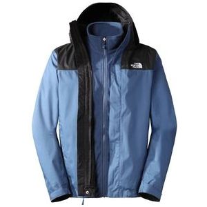Jas The North Face Men Evolve II Triclimate Jacket Shady Blue-TNF Black-M