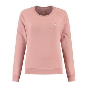 Trui Blue Loop Women Blue Fleece Bouldering Sweater Ash Rose-XL