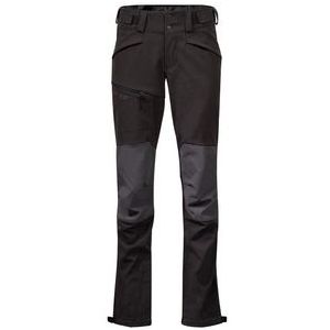 Broek Bergans Women Fjorda Trekking Hybrid Solid Charcoal/Solid Dark Grey-L