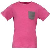 T-Shirt Bergans Kids Myske Wool Ibis Rose-Maat 116