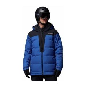 Ski Jas Columbia Men Glacier Ridge Down Jacket Mountain Blue Black-S