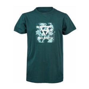 T-Shirt Brunotti Boys Jahny-Logosquare Fuel Green-Maat 140