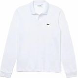 Polo Lacoste Men L1312 Longsleeve Classic Fit White-6