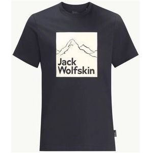 T-Shirt Jack Wolfskin Men Brand T Night Blue 23-L