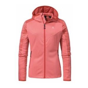 Fleecevest Schöffel Women Hoody Svardalen L Clasping Rose-Maat 46