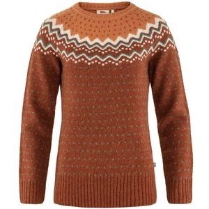 Vest Fjallraven Women Ovik Knit Sweater Autumn Leaf-Desert Brown-S