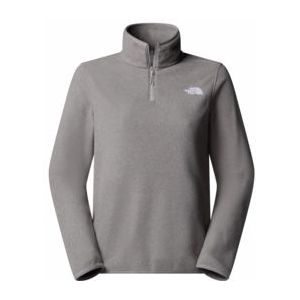 The North Face - Glacier-fleece - Tnf Mid Grey Heather - Dames - Kwartrits