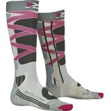 Skisok X-Socks Women Ski Control 4.0 W Grey Charcoal-Schoenmaat 35 - 36
