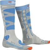 Skisok X-Socks Women Ski Control 4.0 W Grey Turquoise-Schoenmaat 35 - 36