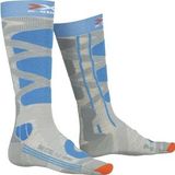 Skisok X-Socks Women Ski Control 4.0 W Grey Turquoise-Schoenmaat 39 - 40