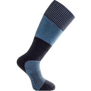 Sokken Woolpower Unisex Socks Skilled Knee High 400 Dark Navy Nordicblue-Schoenmaat 45 - 48