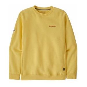 Sweater Patagonia Unisex Fitz Roy Icon Uprisal Crew Sweatshirt Milled Yellow-L