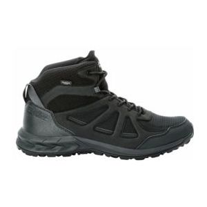 Wandelschoen Jack Wolfskin Men Woodland 2 Texapore Mid Black-Schoenmaat 46