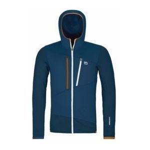 Vest Ortovox Men Fleece Grid Hoody Deep Ocean-XL