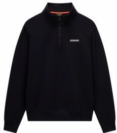 Napapijri - Hoodie - Grijs - Katoen - 3XL