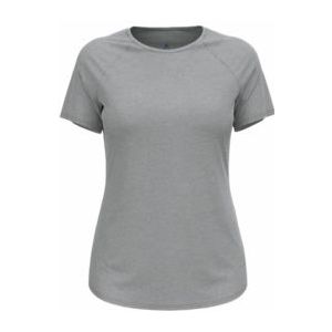 T-Shirt Odlo Women Crew Neck S/S Active 365 Stone Grey Melange-XL
