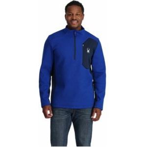 Skipully Spyder Men Bandit 1/2 Zip Electric Blue-M