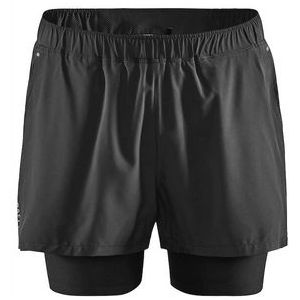 Sportbroek Craft Men ADV Essence 2-In-1 Stretch Shorts M Black-XL
