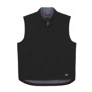 Bodywarmer Dickies Men Sherpa Lined Duck Vest Rinsed Black-L