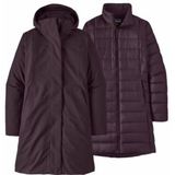 Jas Patagonia Women Tres 3-in-1 Parka Obsidian Plum-S