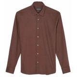 Overhemd Marc O'Polo Men 230732942476 Chocolate Bean-S