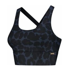 Sport BH Deblon Women Michelle Top Leopard Navy-L