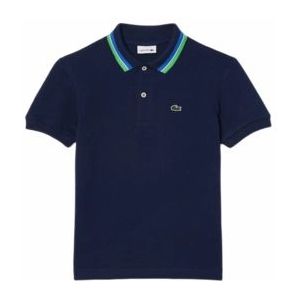 Polo Lacoste Boys PJ9702 Navy Blue/Ladigue-White-S-Maat 164