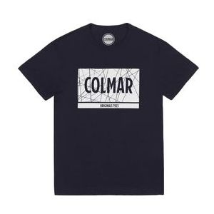 T-Shirt Colmar Men 7584 Navy Blue White-S