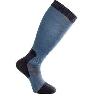 Sokken Woolpower Unisex Socks Skilled Knee High Liner Dark Navy Nordicblue-Schoenmaat 40 - 44