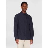 Knowledge Cotton Apparel - GOTS/Vegan - Blouse - Total Eclipse - Melangé Flannel