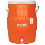 Koelbox Igloo 10 Gallon Seat Top Cup Dispenser Oranje Wit