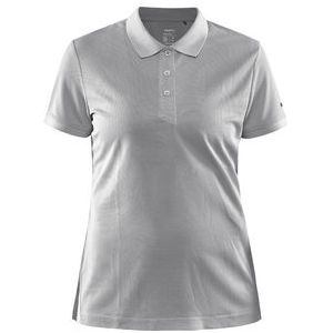 Polo Craft Women Core Unify Polo Shirt Grey Melange-L