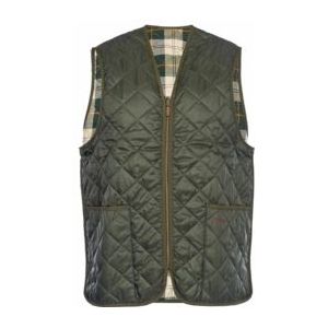 Bodywarmer Barbour Men Quilted Waistcoat/Zip-In Liner Olive Ancient-Maat 34