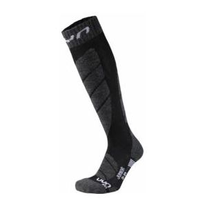 Skisok UYN Kids Ski Socks Black-Schoenmaat 35 - 38