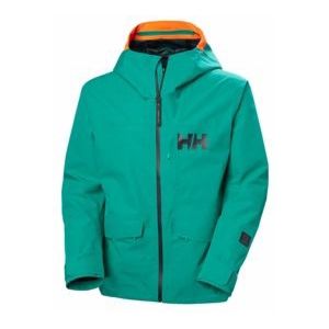 Ski Jas Helly Hansen Men Emiko Shell Jacket Signal Green-XXL