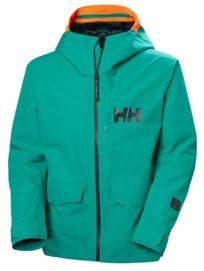 Ski Jas Helly Hansen Men Emiko Shell Jacket Signal Green-XXL