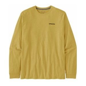 Longsleeve Patagonia Men L/S P6 Logo Responsibili Tee Milled Yellow-M