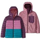 Jas Patagonia Kids Reversible Down Sweater Hoody Planet Pink-XXL