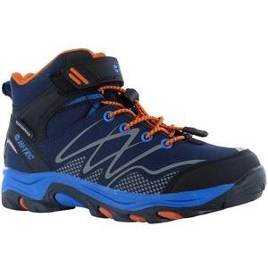 Wandelschoen Hi-Tec Kids Blackout Mid Wp Navy / Orange-Schoenmaat 33