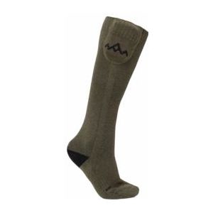 HeatX - Heated Everyday - Sok - Olive Green - 20% Merinowol, 20% Nylon, 20% Acryl, 40% Polyester