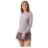 Longsleeve Björn Borg Women Borg Long Sleeve T-Shirt Purple Dove-XXL