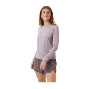 Longsleeve Björn Borg Women Borg Long Sleeve T-Shirt Purple Dove-XXL